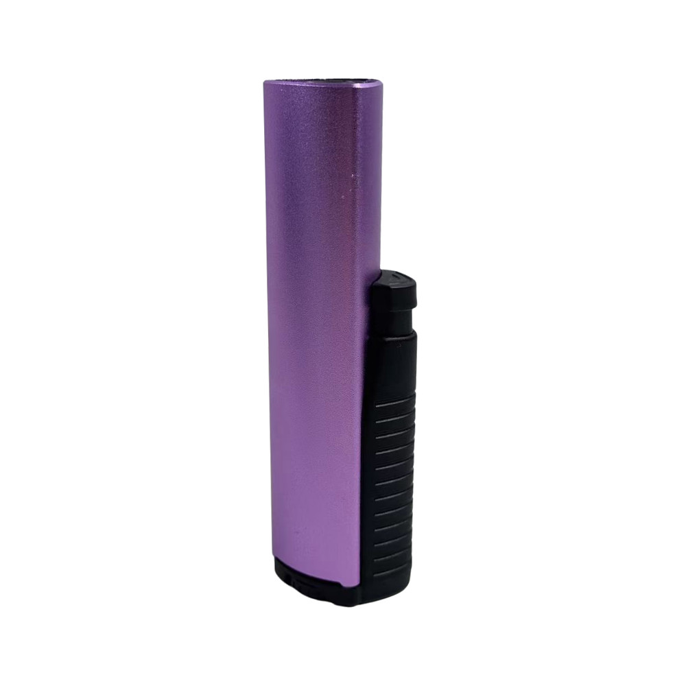 1pc Metallic color Torch Jet Flame Refillable Butane Adjustable Cigar Lighter
