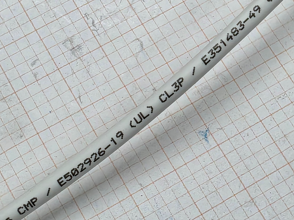 Liberty AV 22/6C Shielded Plenum Security/Control Cable CMP White /50ft