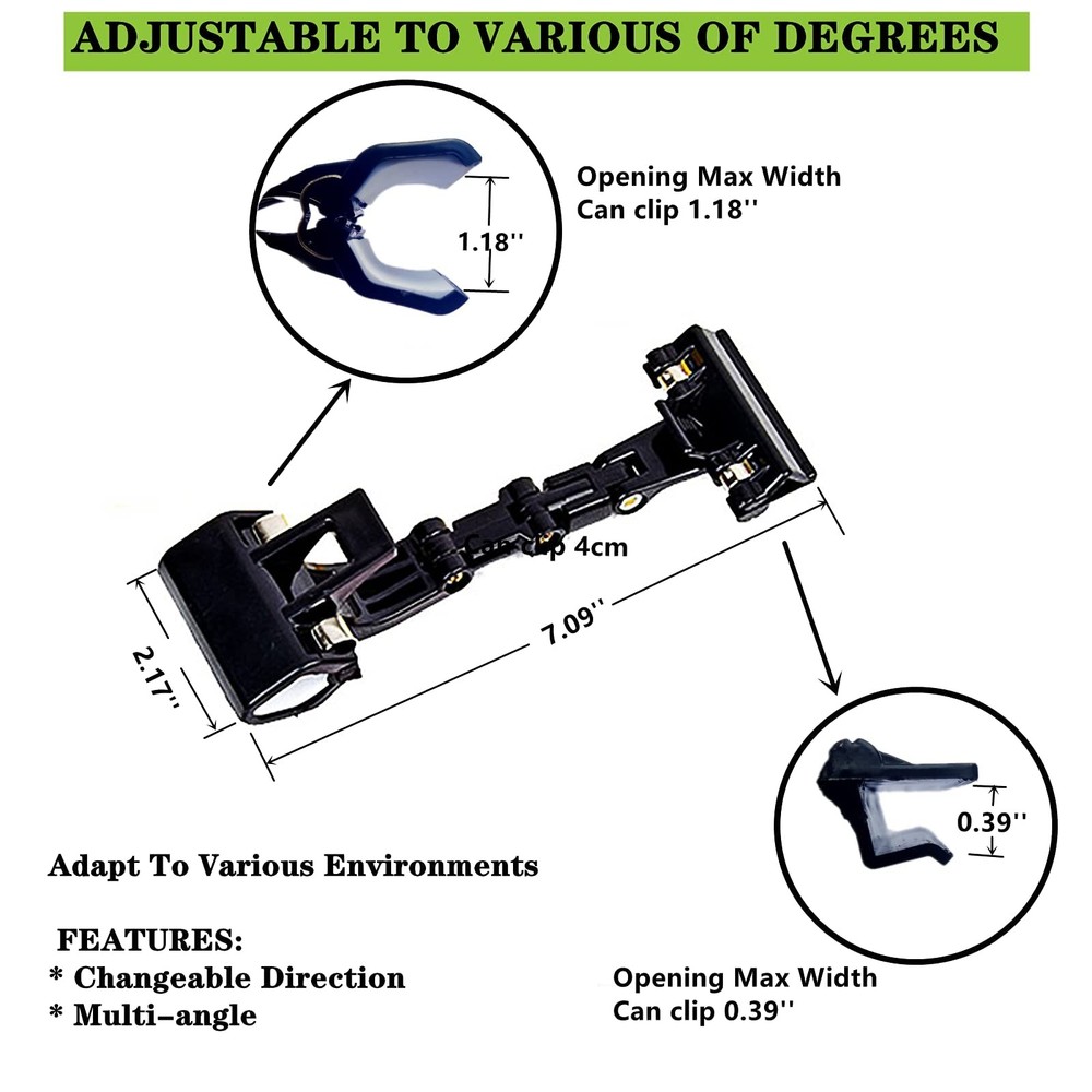Adjustable Document Holder for Typing, Rotatable Paper Copy Holder Clip,Handy...
