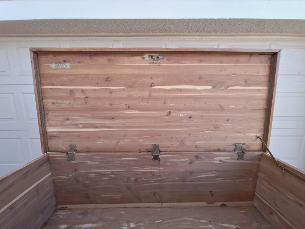 Vintage Solid Cedar Hope Chest – Circa 1930s – Refinished