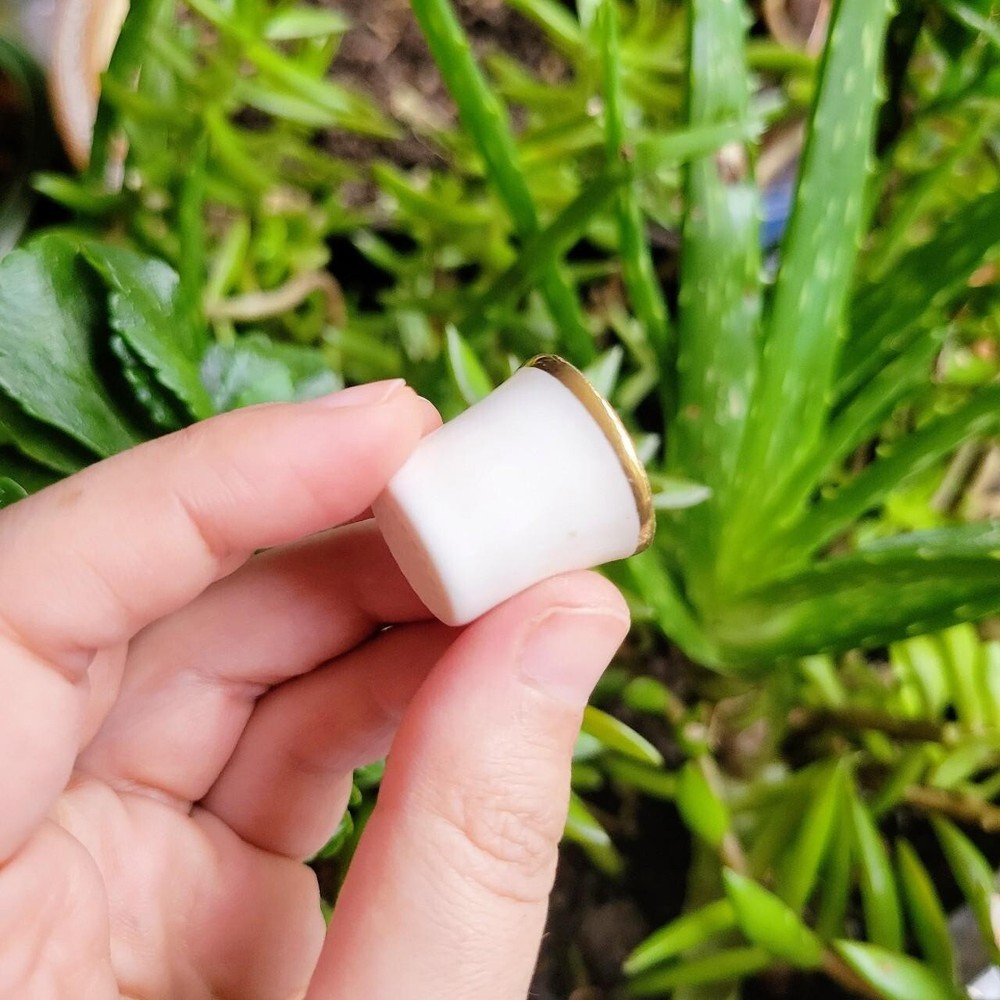 Vintage Flower Thimble