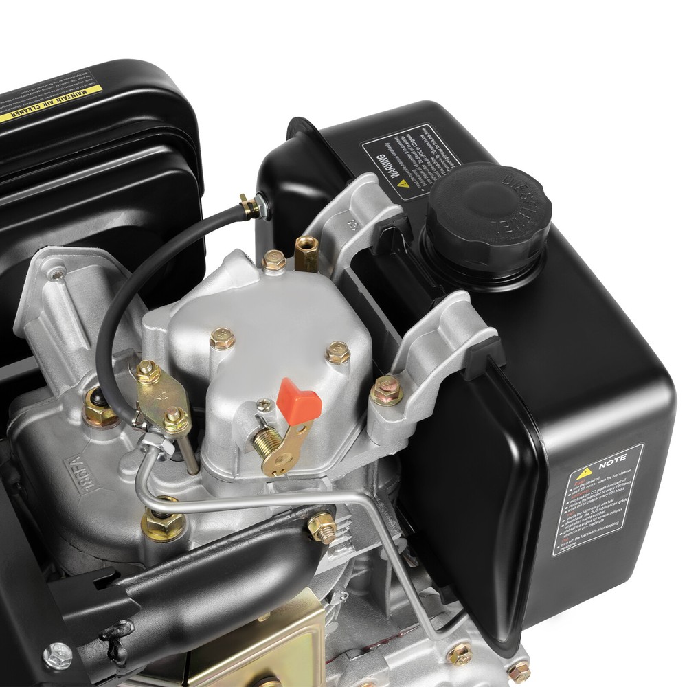 186F 10HP Engine 4Stroke Single Cylinder 418CC Forced Air Cooling Machine