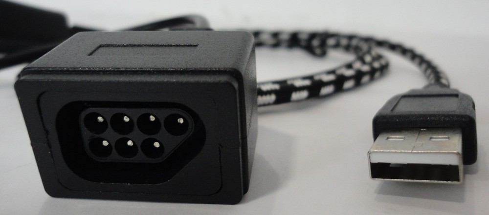 NES Controller to USB Adapter Cable by raphnet technologies ADAP-1XNES-USB_V2