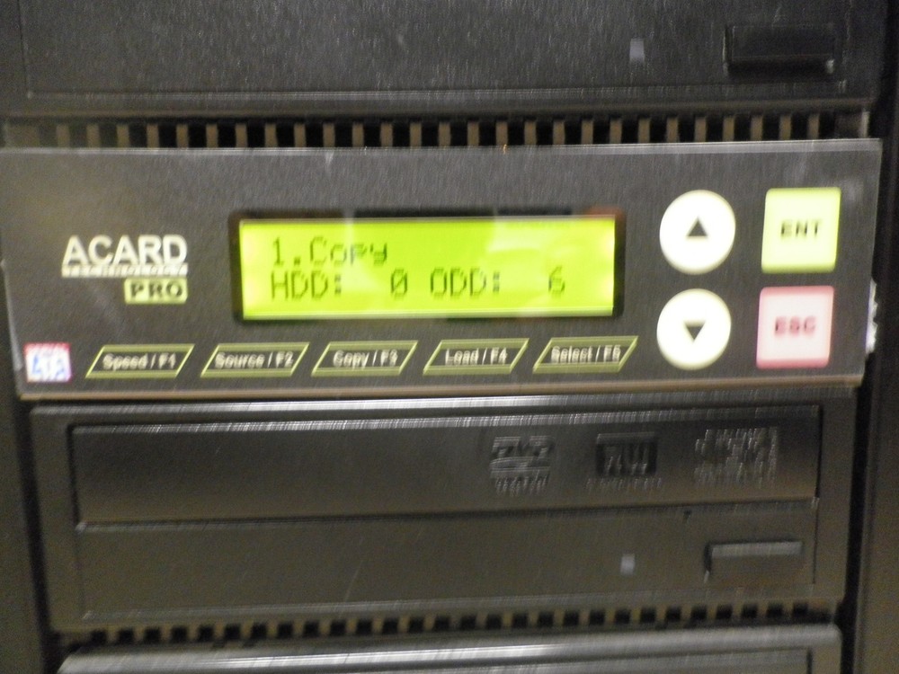 Acard technology pro 1 to 5 disk multi recorder DVD CD Burner duplicator