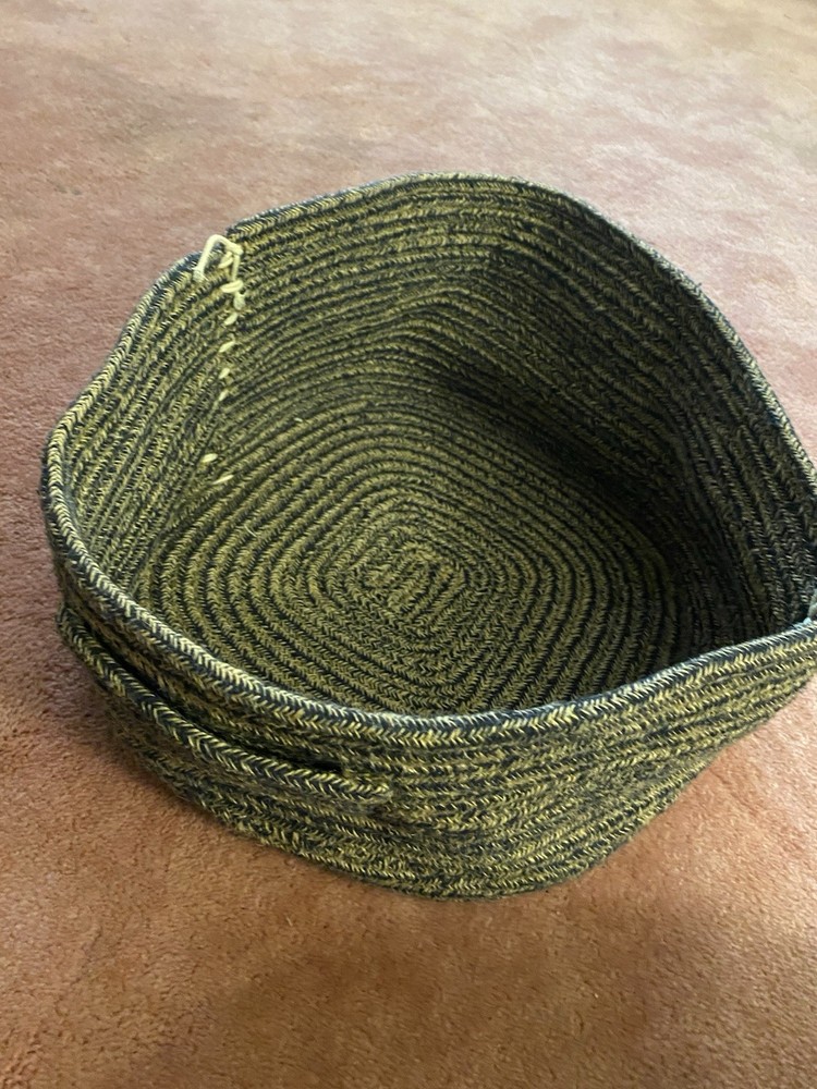 Pottery Barn 2 Soft Sided Baskets