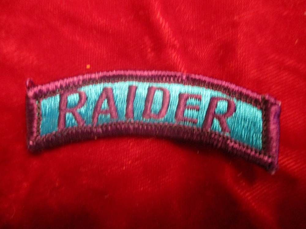 Raider Military Tab Patch