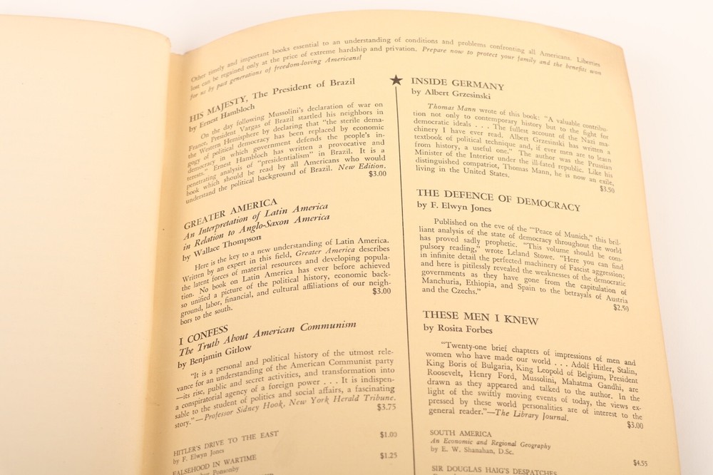 Vintage Pre WWII Mobilization Guide War Propaganda