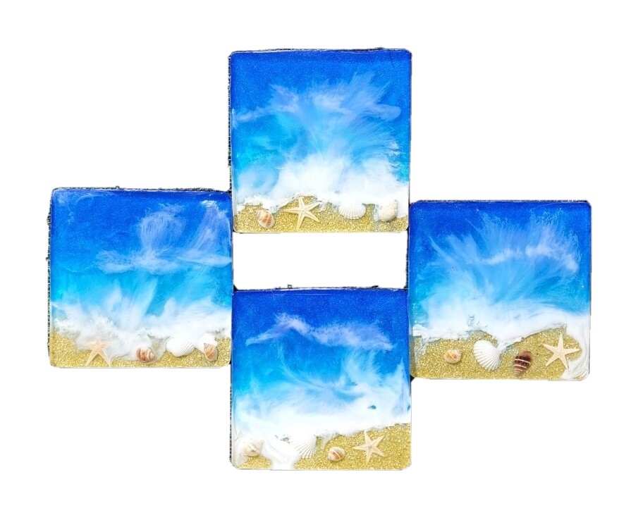 Handmade Resin Coasters