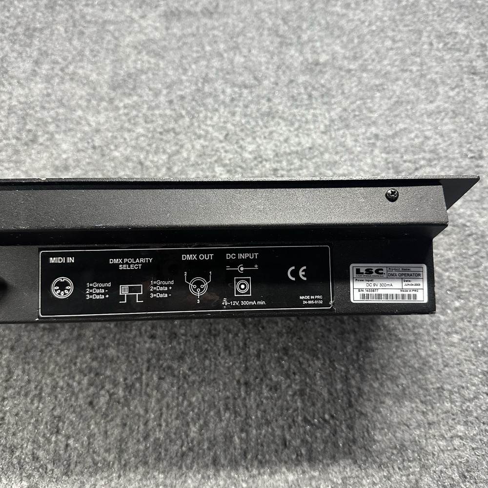 Elation DMX Programmer Channel Tabletop Lighting Controller OPERATOR 192 Untestd