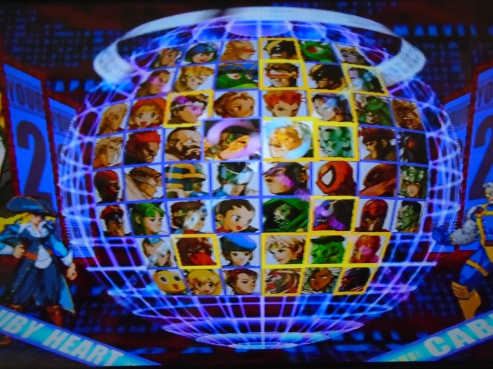 Official Sony 8MB Memory Card with Marvel vs Capcom 2 ALL 56 Characters Save PS2