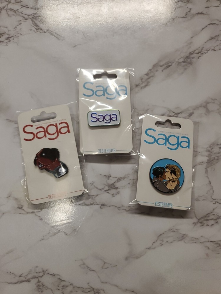 SKYBOUND Yesterdays SAGA Enamel PIN Lot