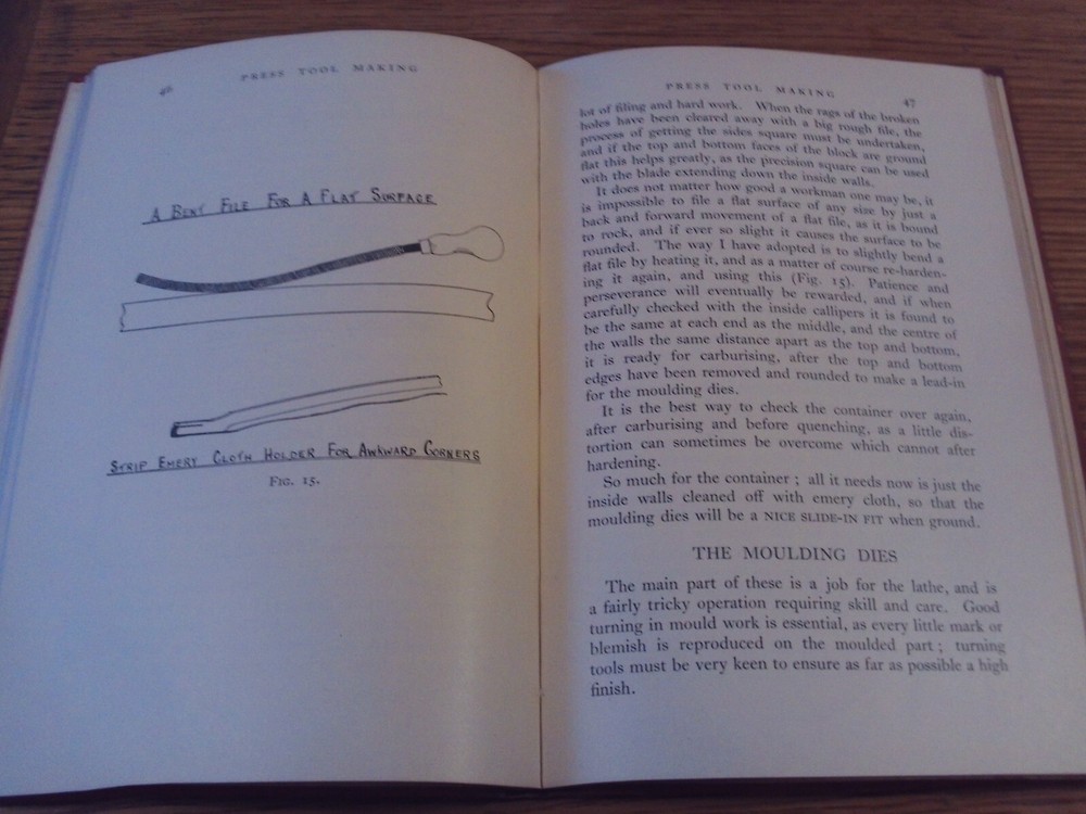 Press Tool Making Very scarce vintage book