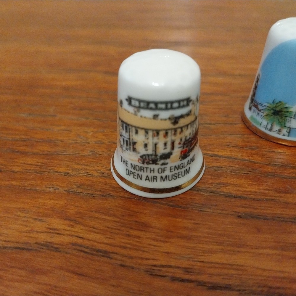 10x Assorted Advert Places Thimbles Collectible Sewing Decorative Bundle