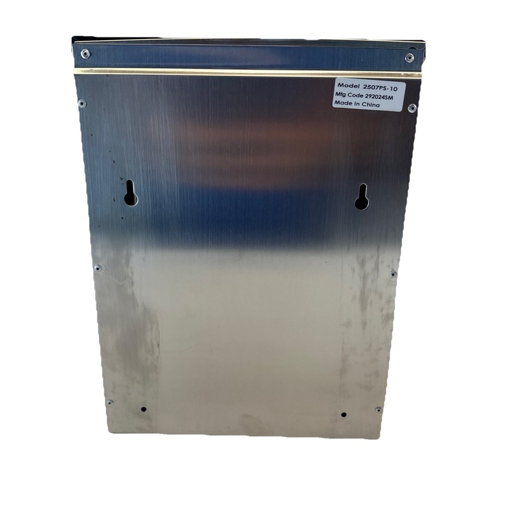 Architectural Mailbox Regent Wall Mount Stainless Steel Small Lockable Mailbox