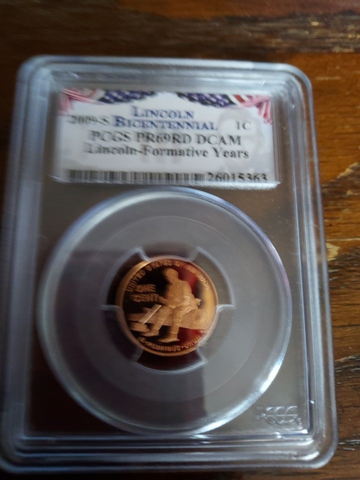 2009 S 1C Lincoln Formative Years Cent PCGS PR69DCAM