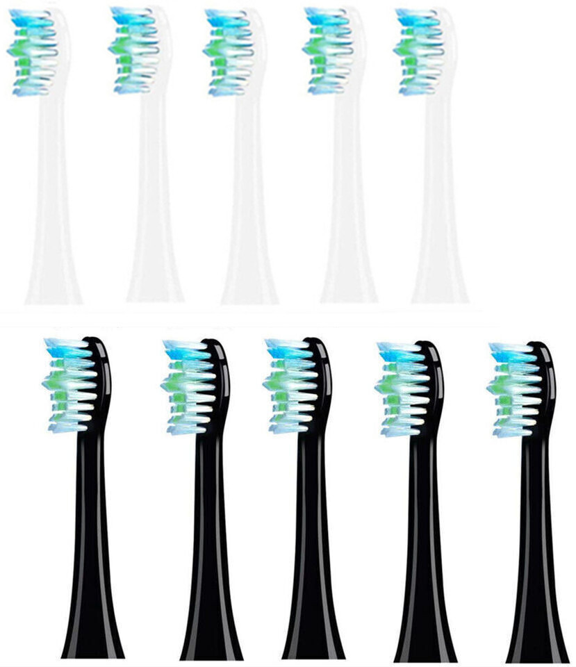 10Pack Replaceable toothbrush heads compatible with SARMOCARE LES