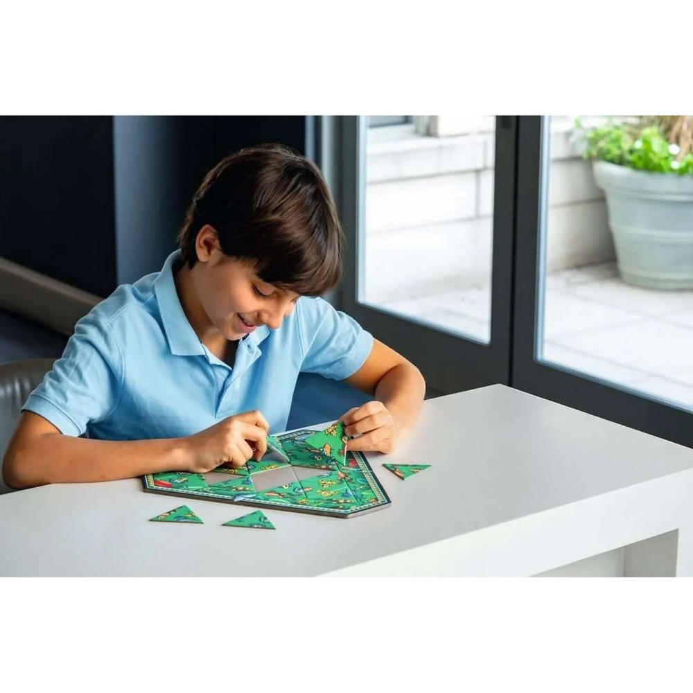 Think Fun Triazzle Picture Brain Puzzle Multi-Pack -Frog-Dolphin Memory
