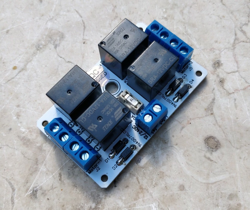 Dual Channel Relay Module Solar Panel Sun Tracking Control Board DIY 12V 24V 10A