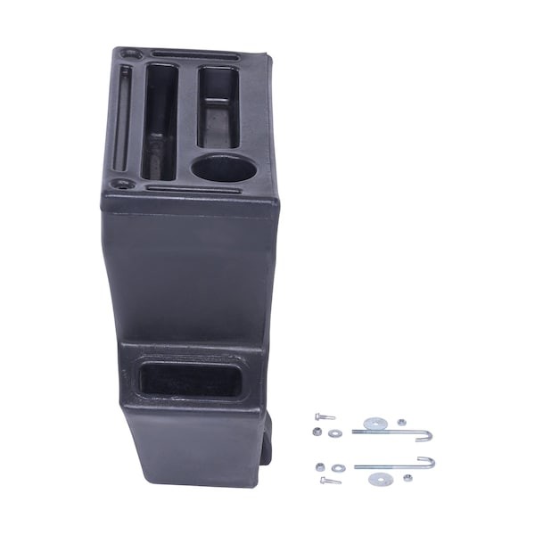 Pallet Truck Caddy, Molded Plastic, P-Caddy-Bk