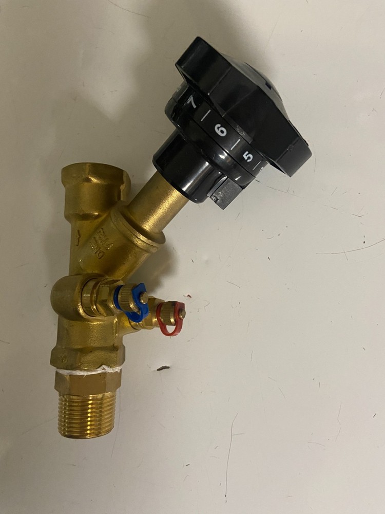 NEW- AM Balancing Valve PN25 DN20 CW602N