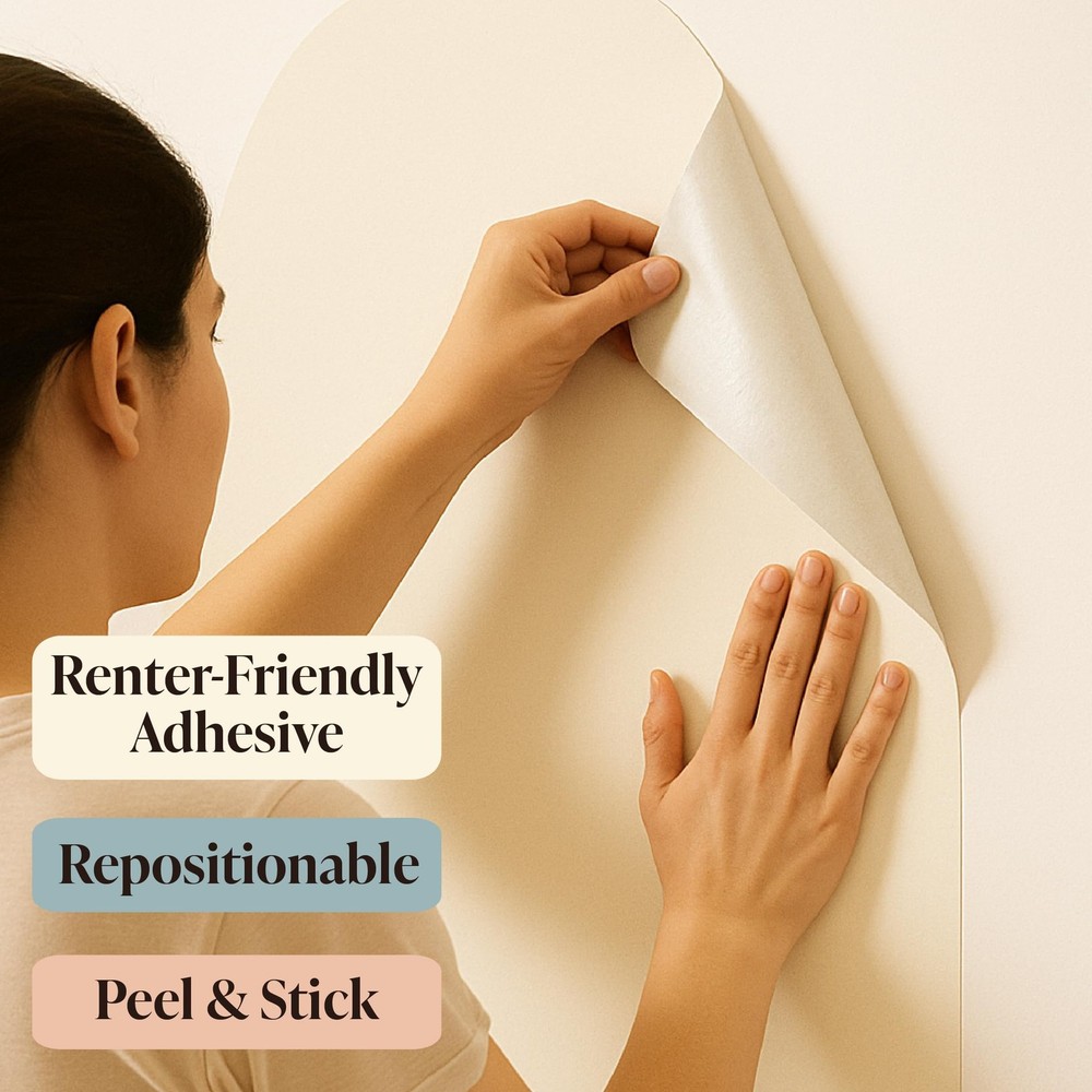 MagicWall | Magnetic Arch Wall Decal – Repositionable & Renter-Friendly | Pee...