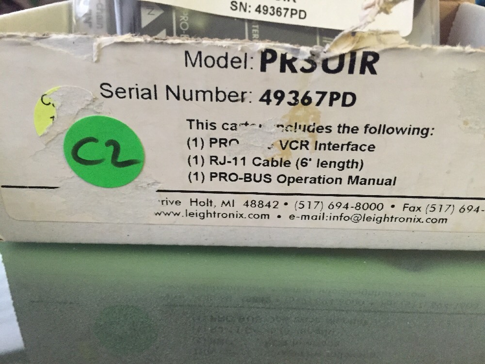 leightronix Control Products Prsuir. New