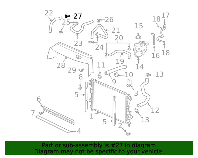 Genuine GM Multi-Purpose Clamp 11516223