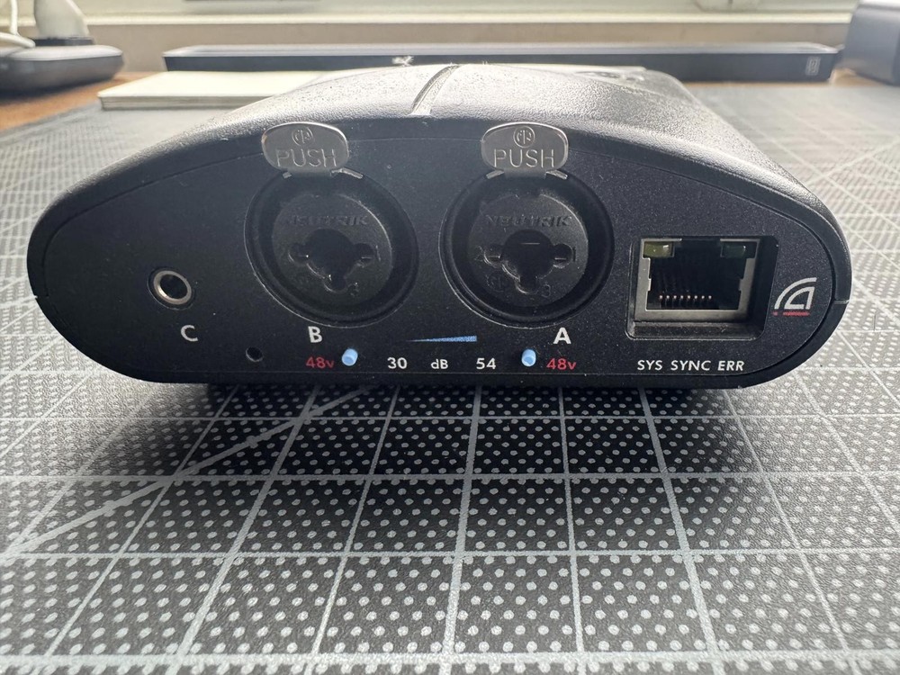 Hear Technologies Switch Back M8RX Dante Preamp Monitoring Interface