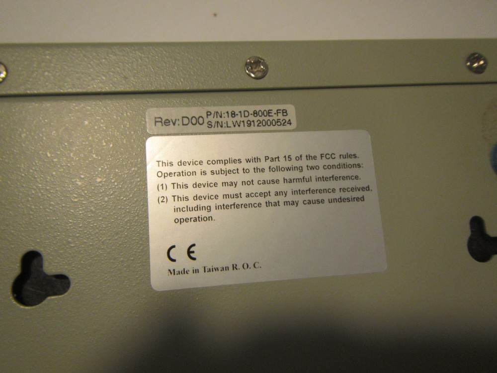 Cnet CNSH-800 8 Ports Power Ethernet Switch