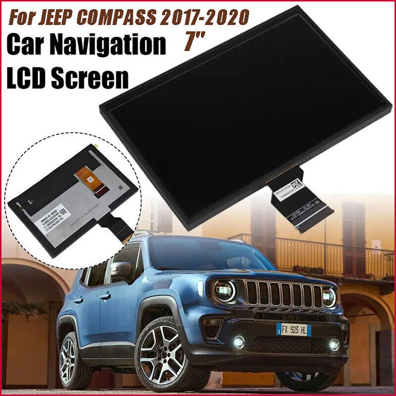 7" LCD Display Touch Screen Radio Navigation Replace For 2017-2020 Jeep Compass