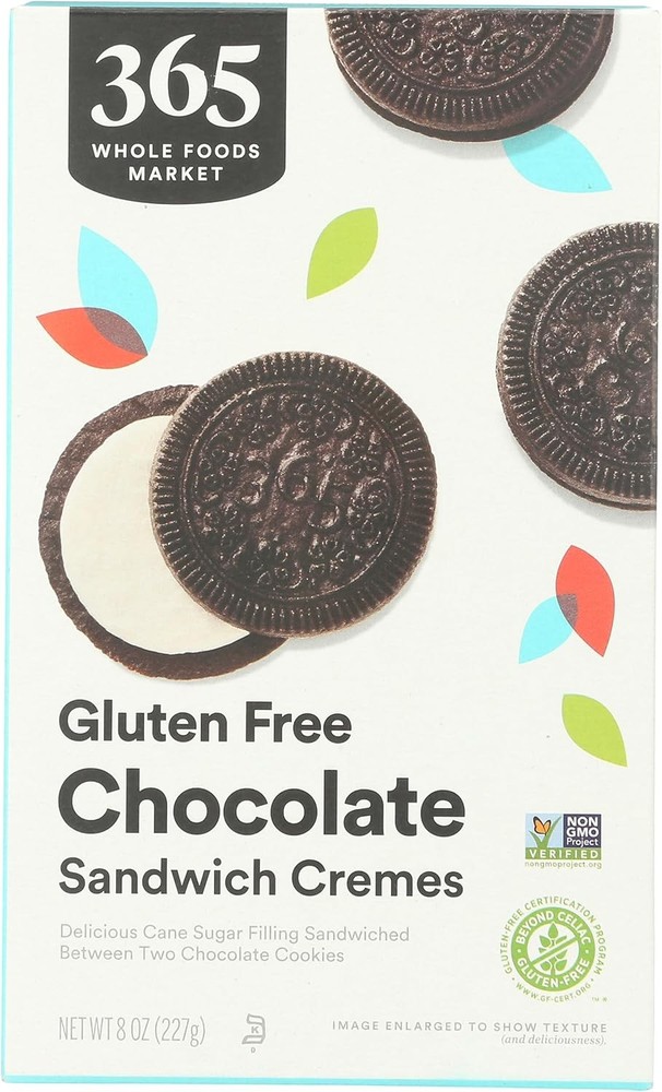 , Chocolate Sandwich Cremes, 8 Ounce