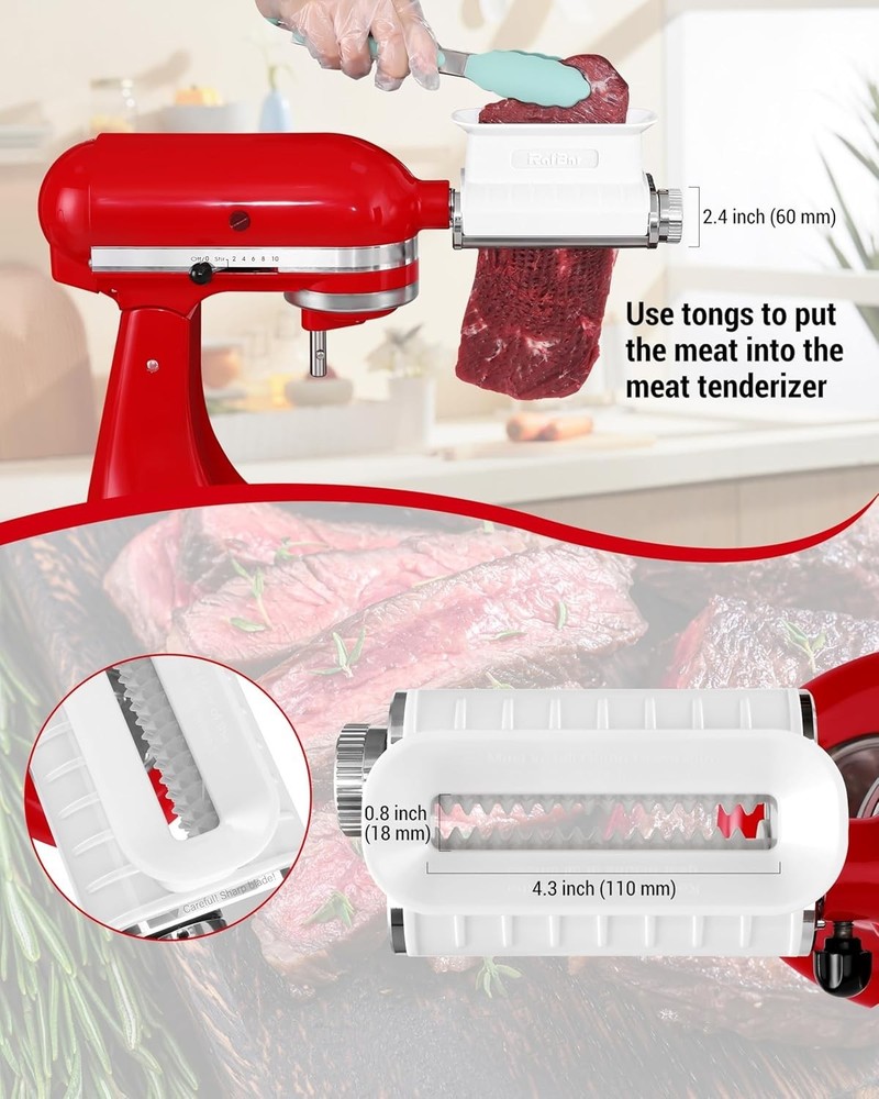 Meat Tenderizer Attachment for KitchenAid, Tenderizer Machine for Kitchen aid