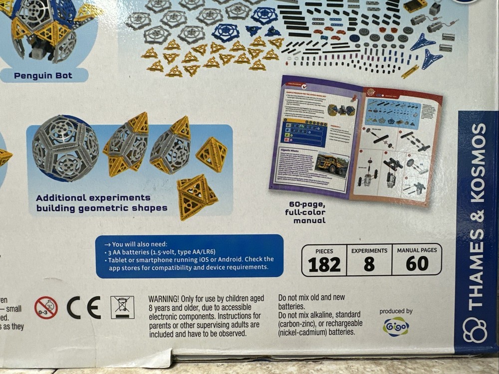 Thames & Kosmos Robotics: Smart Machines Super Sphere Stem Projects Complete