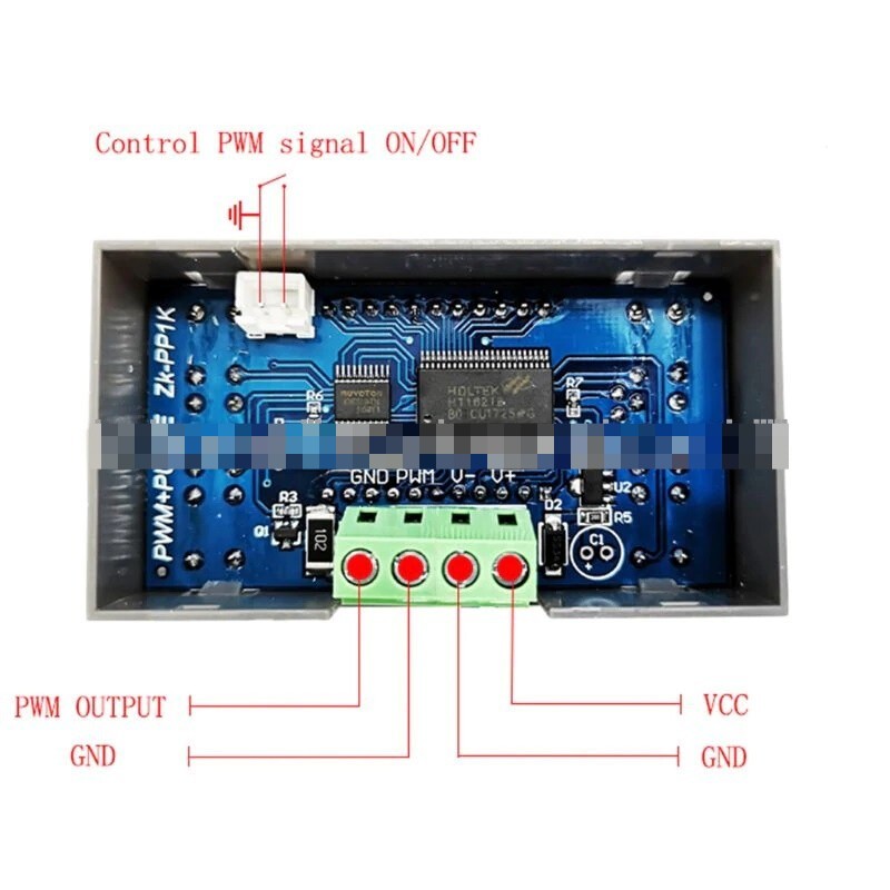 Dual Mode PWM Generator Pulse Generator Frequency Duty Cycle Adjustable Module K