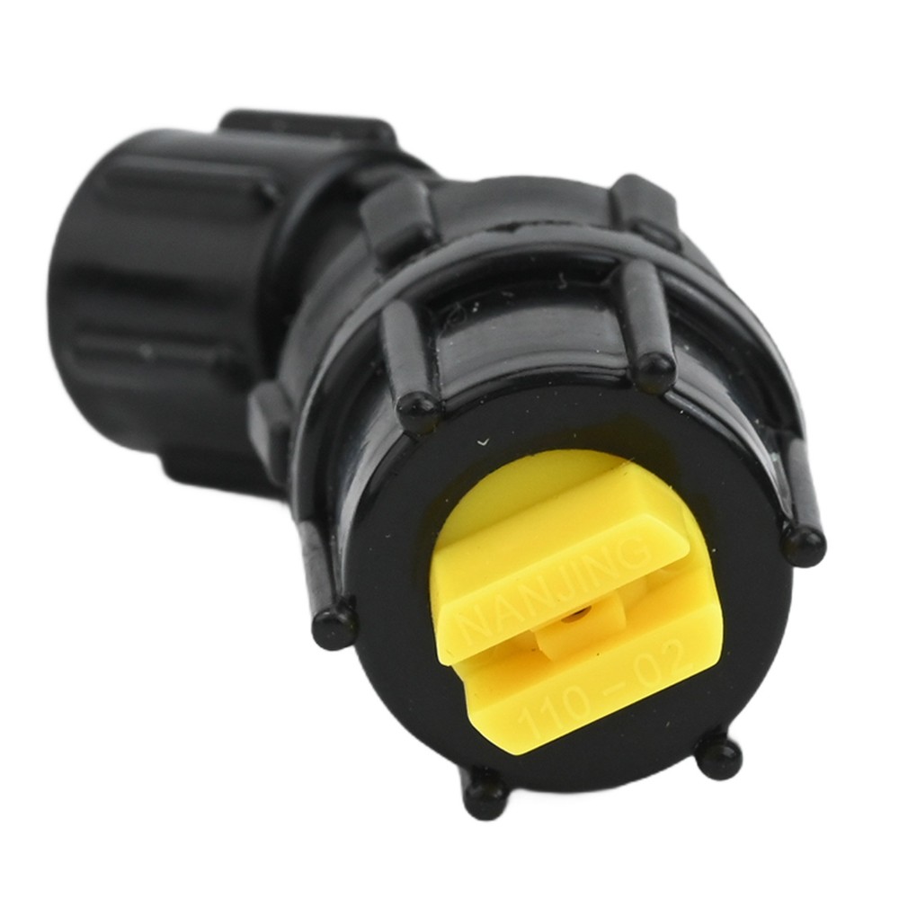 Compact Electric Sprayer Head Featuring 6 Adjustable Nozzle Tips for Gardens