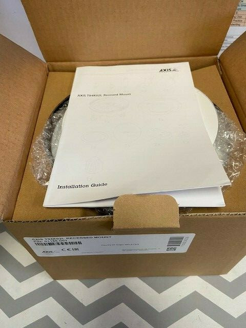 Axis T94K02L P/N: 01155-001 Recessed Mount Fixed Dome Security Camera
