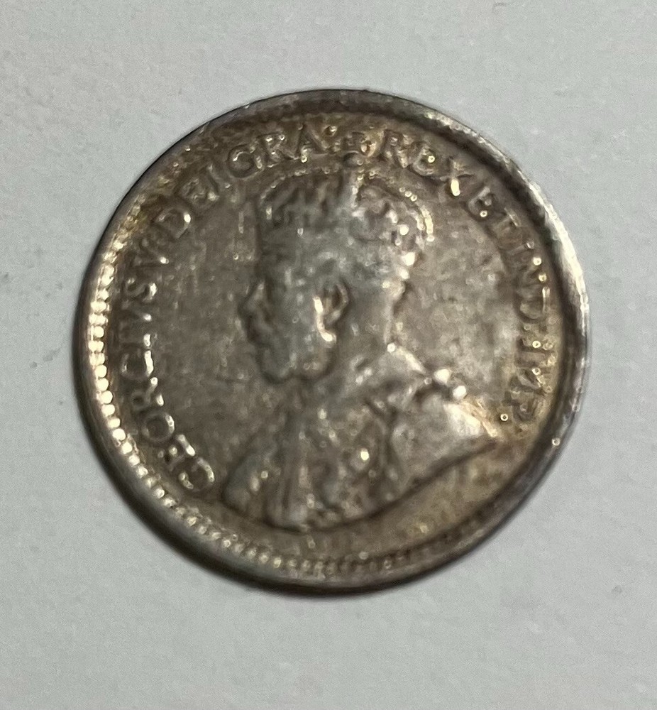 1912 Newfoundland Silver 5 Cents