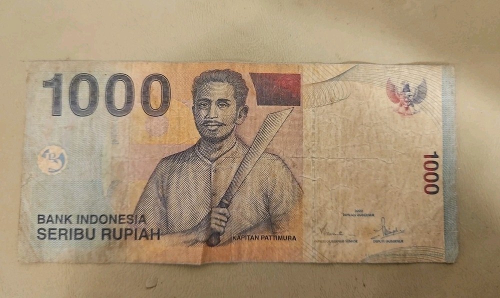 2000 Indonesia 1000 Rupiah Note
