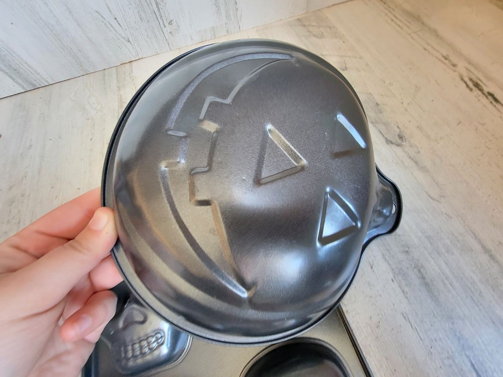 Baking mold pumpkin skull head kitchen accessory set home