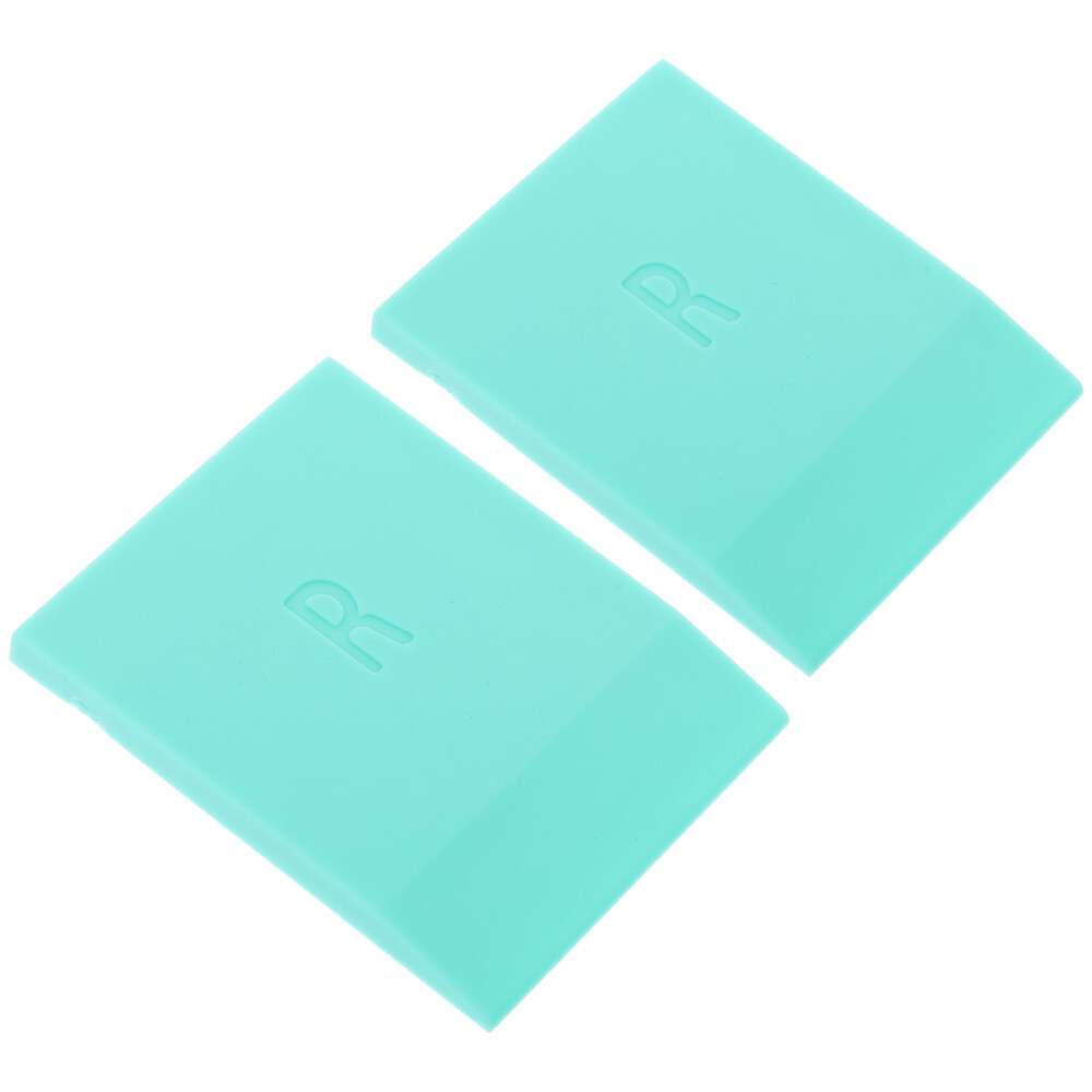 2 Pcs Screen Printing Squeegee Rubber Silk Board Mini Silicone Squeegees Manual