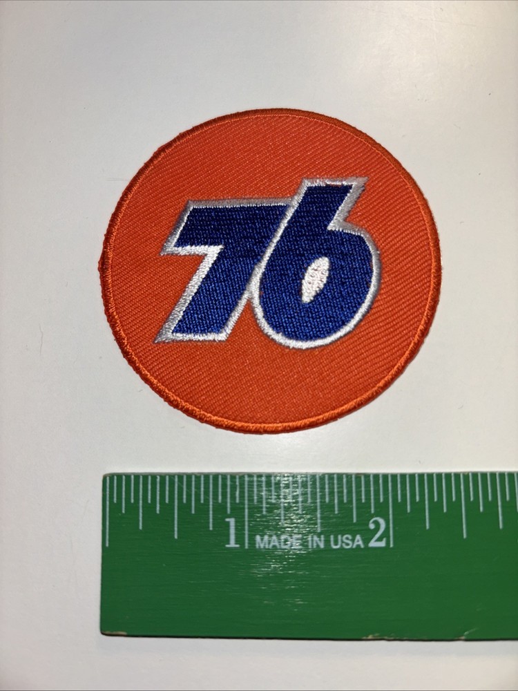 76 Union Oil (iron on) embroidered patch