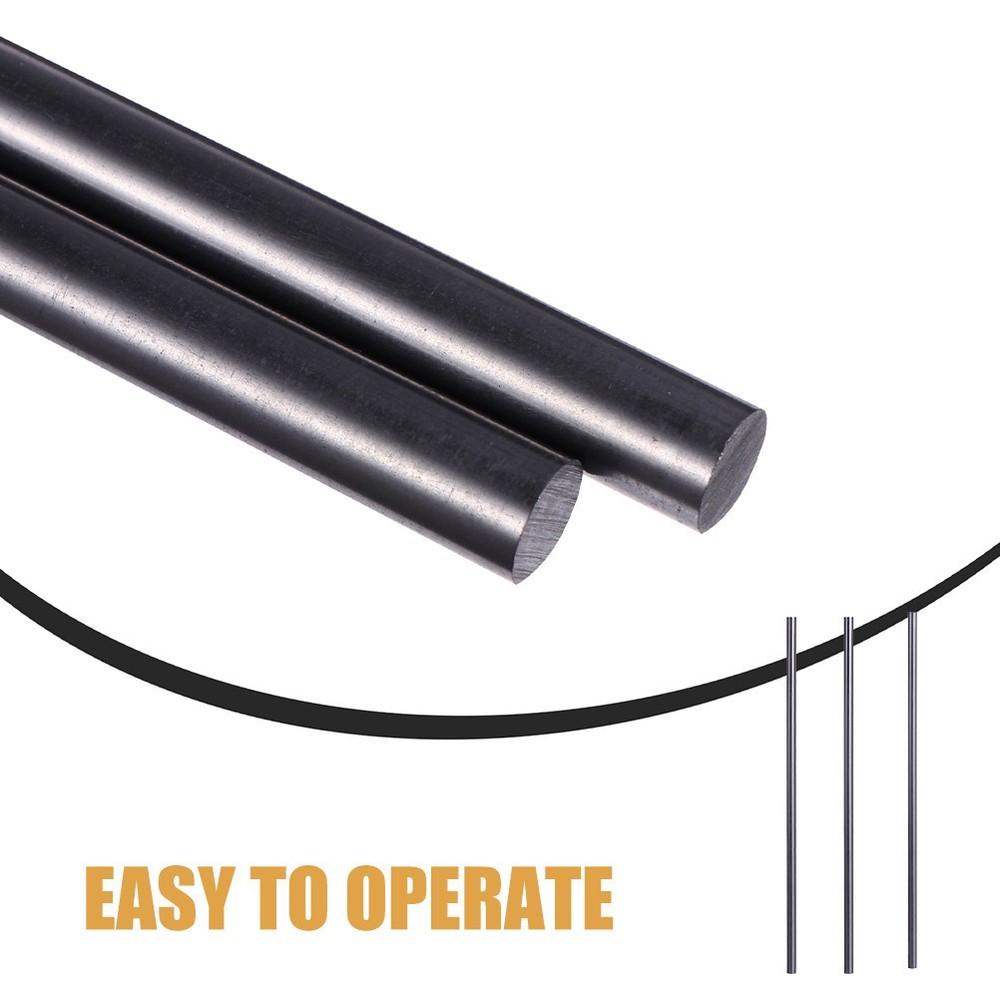 3Pcs Graphite Stirring Rods High Density Graphite Stir Stick for Melting Metals