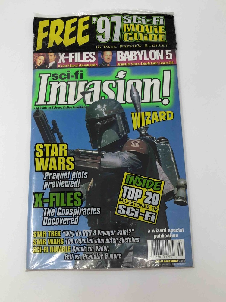 Wizard Sci-fi Invasion Summer '97 Magazine
