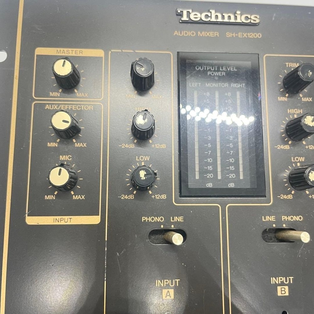 JUNK Technics SH-EX1200 DJ Mixer With reverse function Equipped with CA terminal