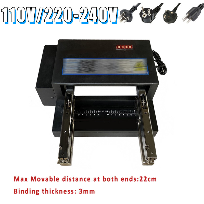 Double Head Stapler Multi-head Electric Card Binding Machine Automatic Binder