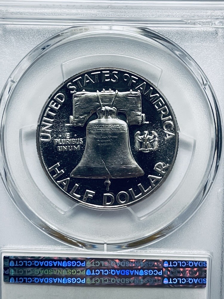 1954 Franklin Silver Half Dollar PCGS PR66
