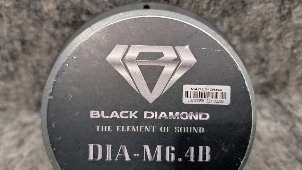6.5" Midrange Speaker with Bullet - Black Diamond Bundle 🔥Open Box🔥