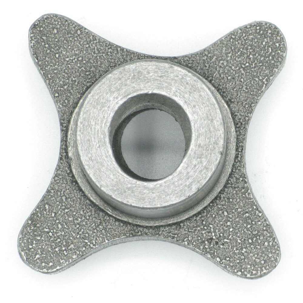 KIPP Palm Grips Quick Acting, Grey Cast Iron, 2pk