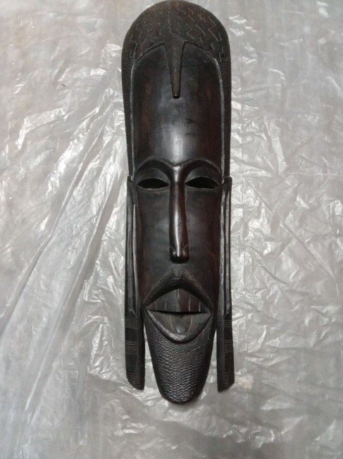 Hand Carved Tanzanian Mask