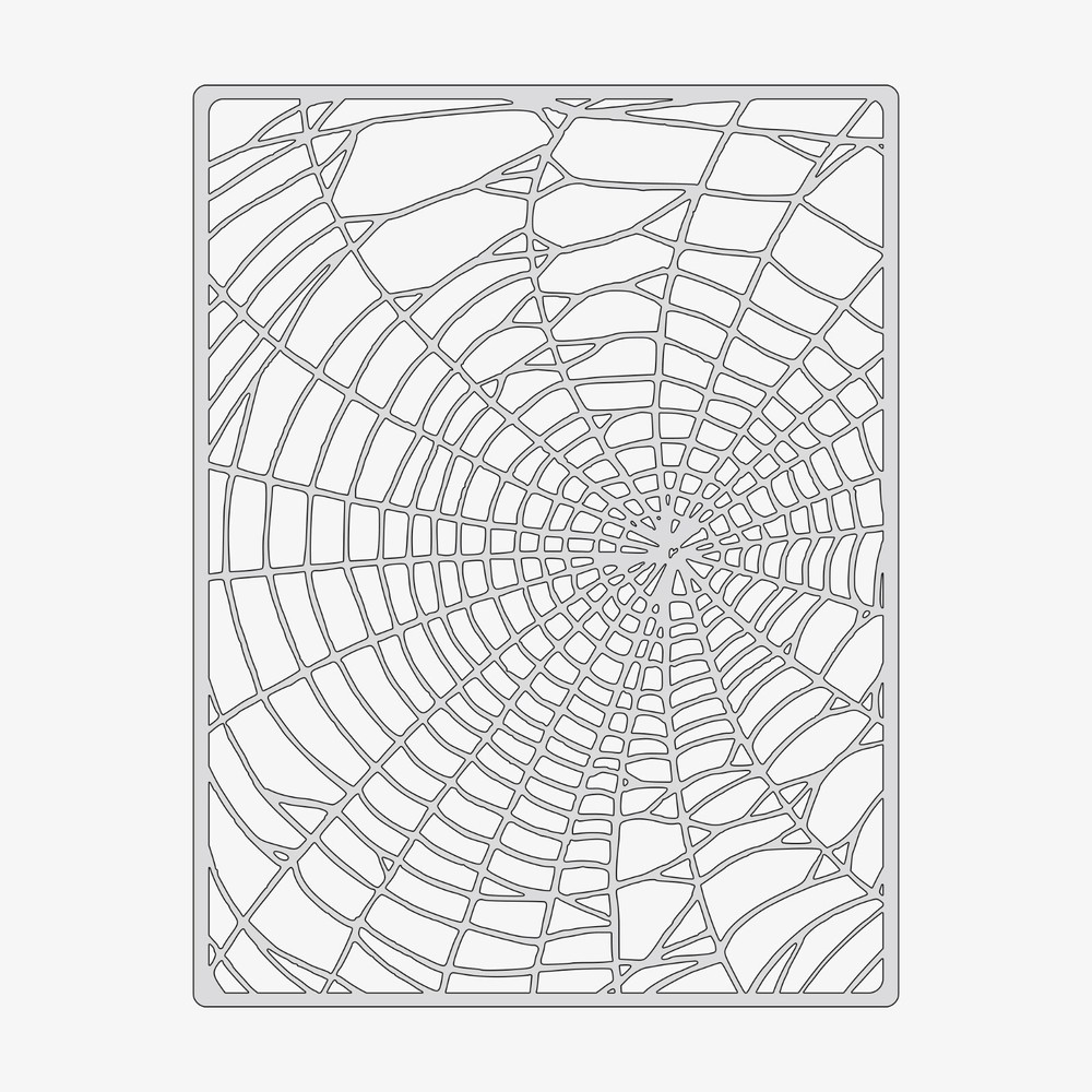 Spiderweb #1 - Reusable Airbrush Stencil Template